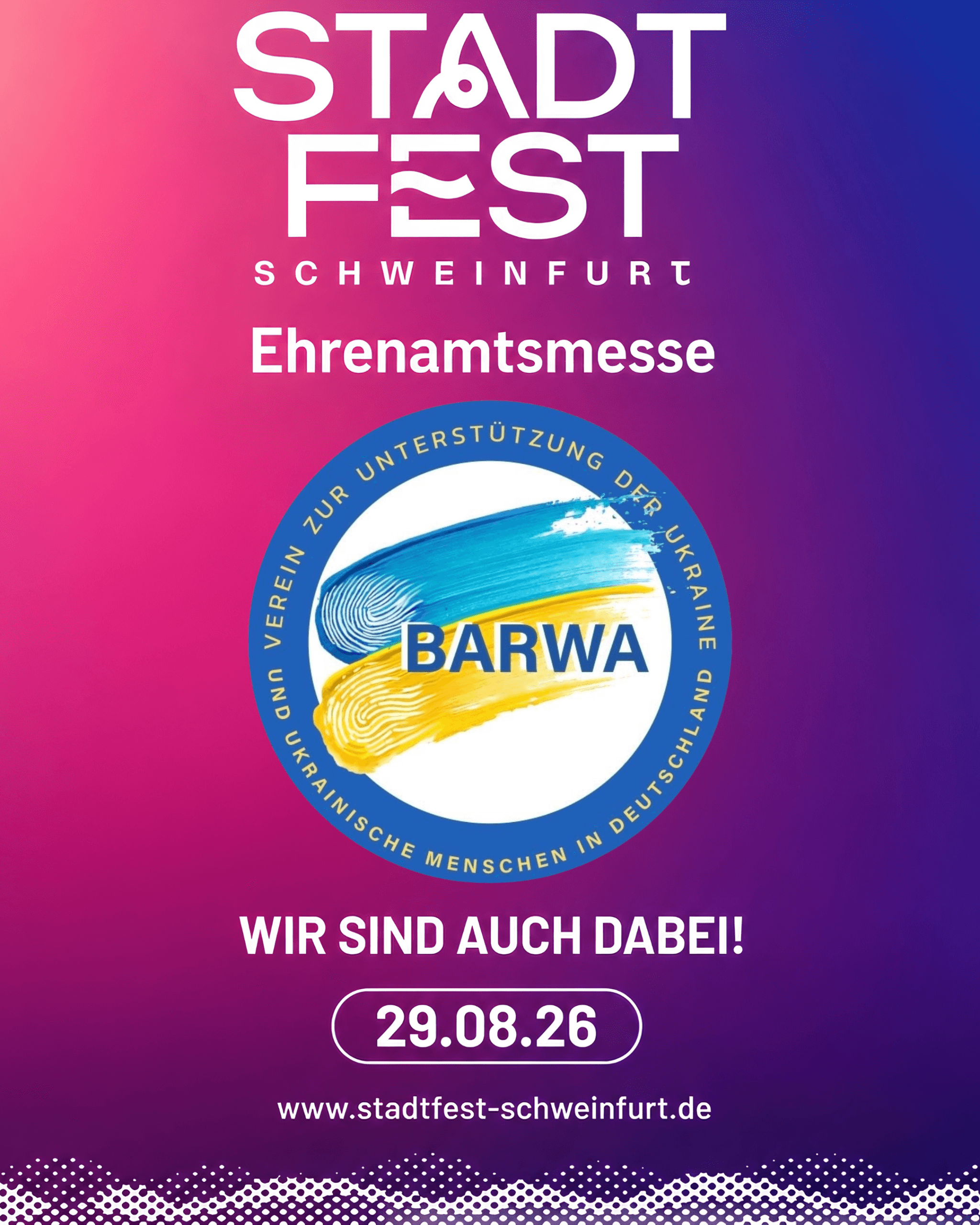 Stadtfest Schweinfurt (Ehrenamtsmesse)