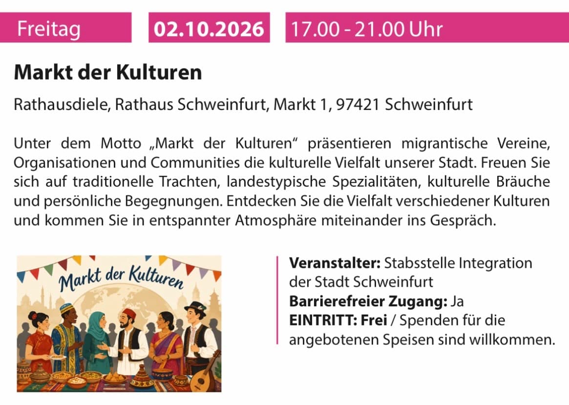 Eröffnung der Interkulturellen Wochen & Lange Nacht der Demokratie