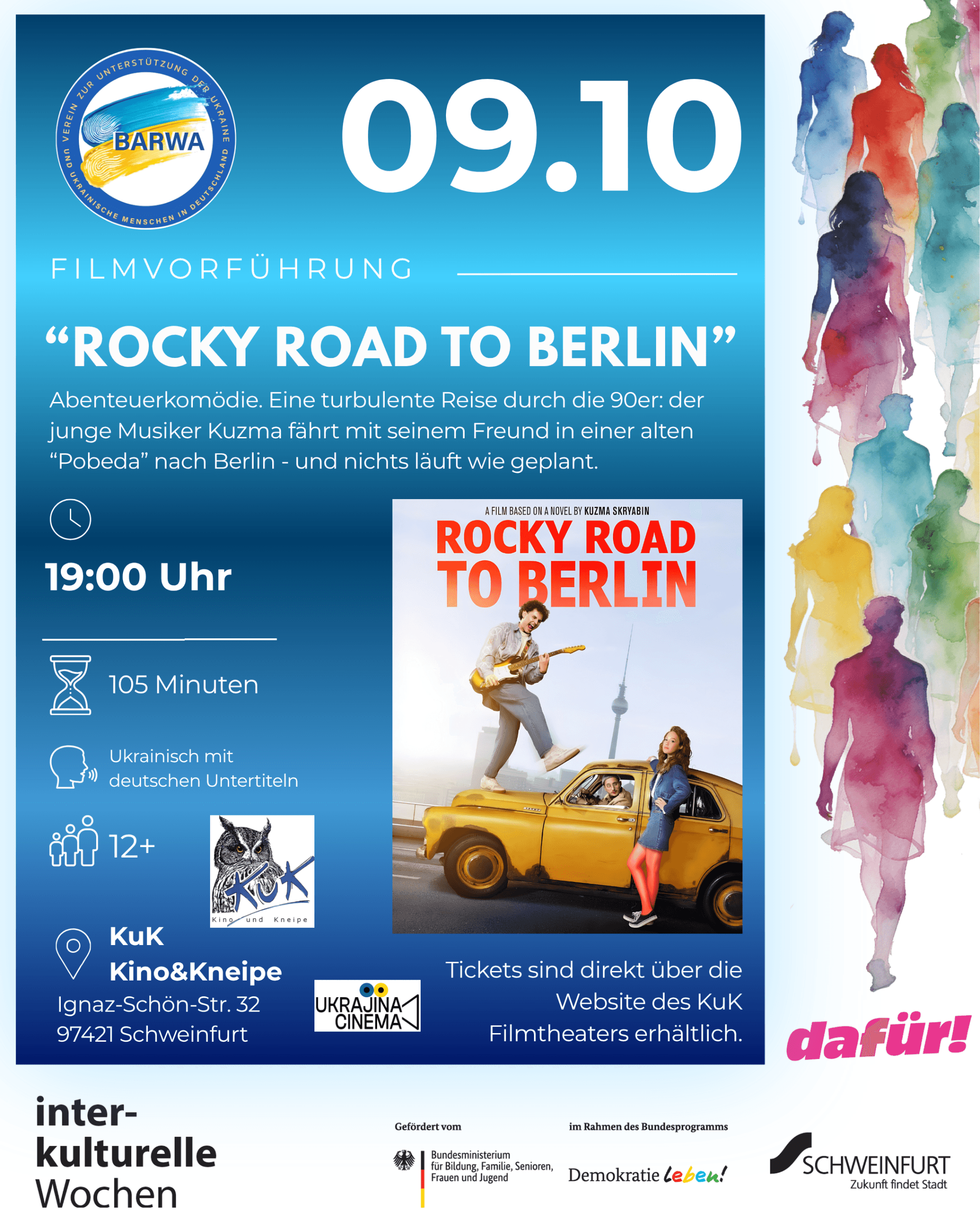 Filmvorführung „Rocky Road to Berlin“