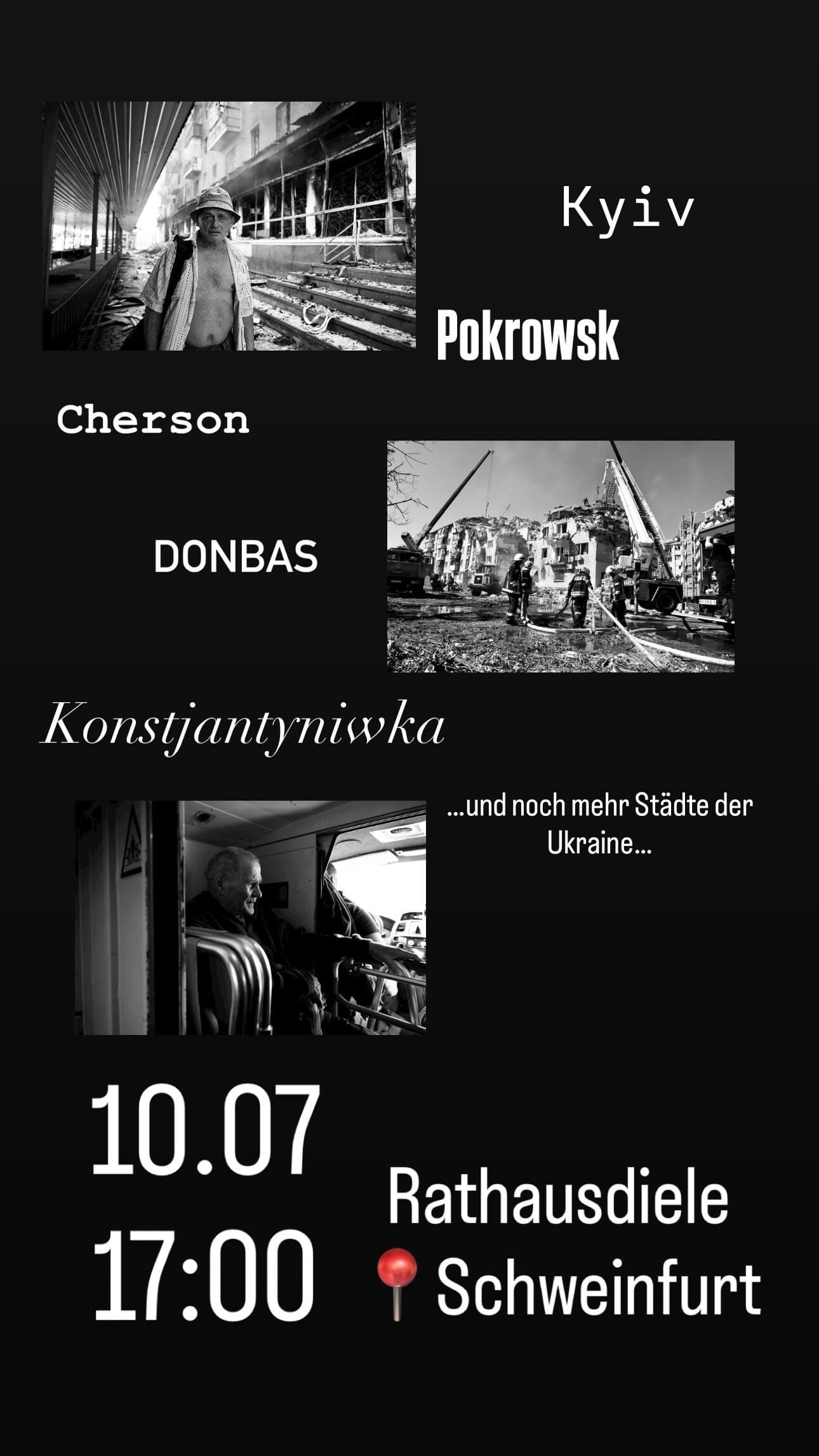 Fotoausstellung „WIDERSTAND - Freiheitskampf der Ukraine“