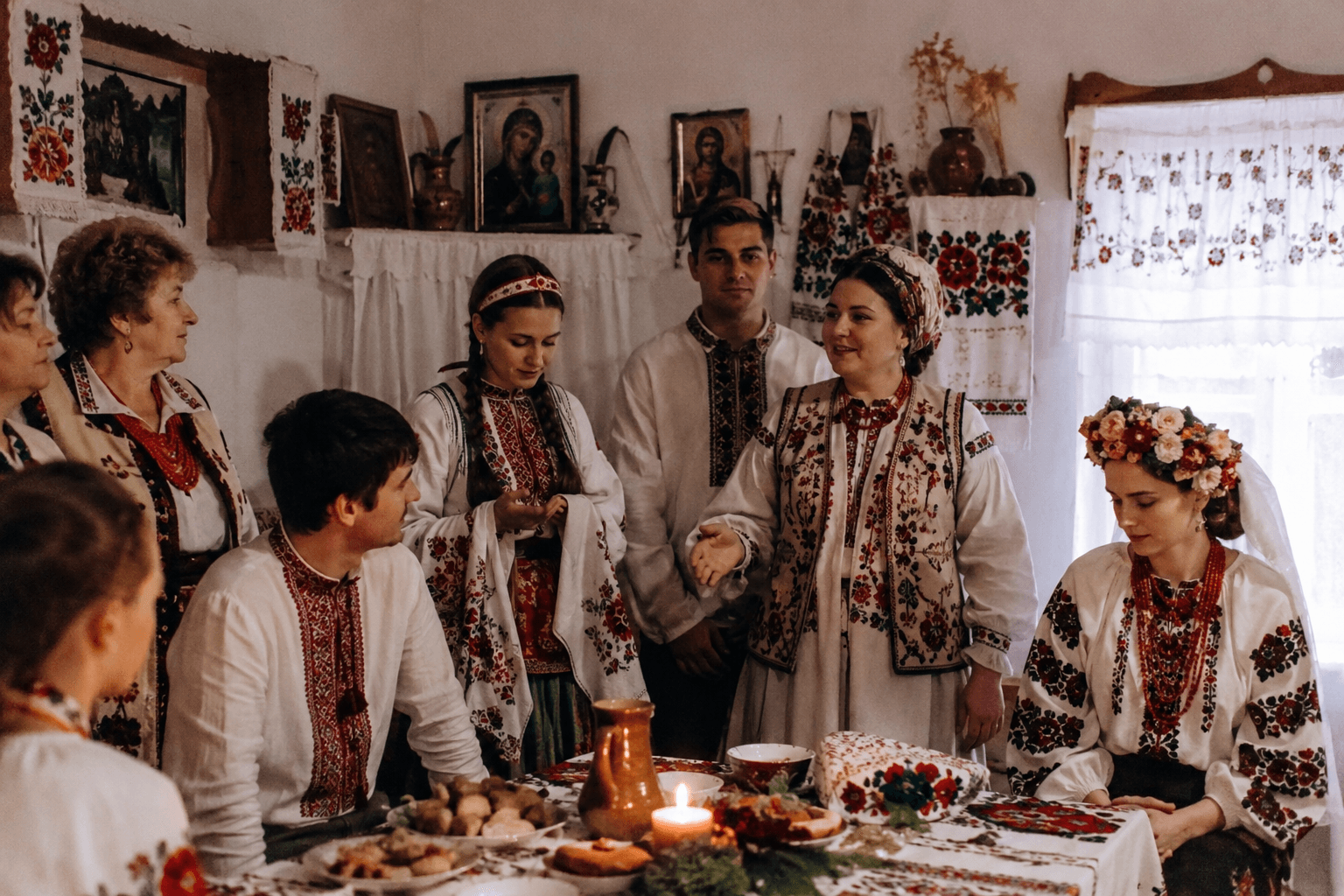 Eine Reise durch ukrainische Hochzeitstraditionen
